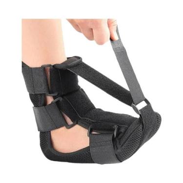 Imagem de Órtese Noturna Ajustável Para Fascite Plantar Com Acolchoamento De Esp