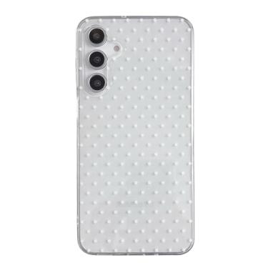 Imagem de QLTYPRI Linda capa de telefone para Samsung Galaxy A15 5G capa de bolinhas design estético moderno para mulheres e meninas, capa protetora fina TPU à prova de choque para Samsung Galaxy A15 5G