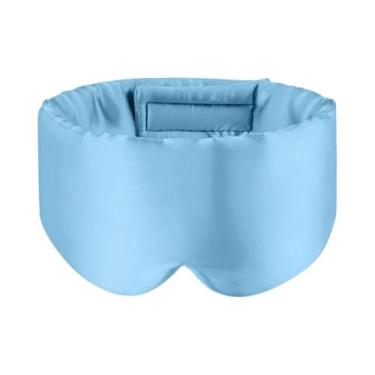 Imagem de Máscara De Dormir 100% Seda De Amoreira Ajustável Com tiras autocolant