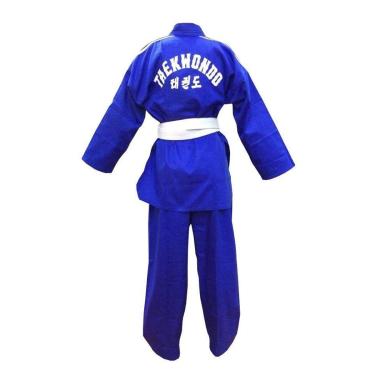 Imagem de Dobok / Kimono Taekwondo - Brim Leve - Azul - Adulto - Sung Ja-Unissex
