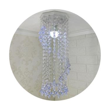 Imagem de Lustre de Cristal Acrílico Brilhante - Design Moderno