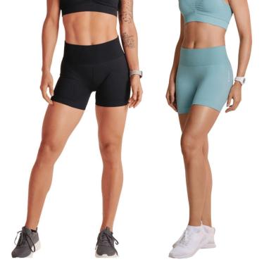 Imagem de Kit C/ 2 Shorts Lupo Feminino AF Basic Treino Corrida-Feminino