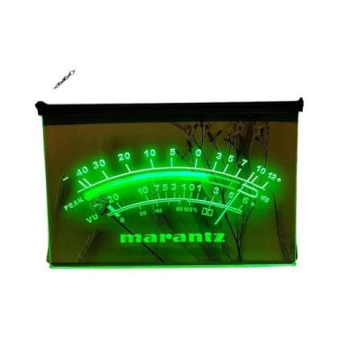 Imagem de Letreiro De Neon LED 3D Com Escultura Marantz Peak VU dB Arte De Pared