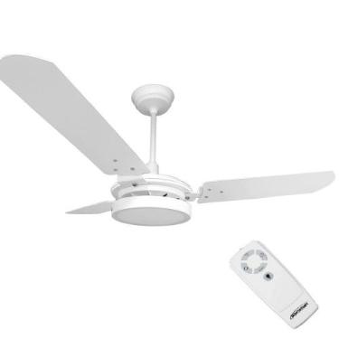Imagem de Ventilador de Teto com Controle Remoto Valen LED 18w Branco Ventex, 11