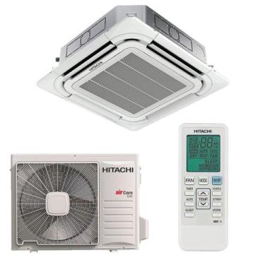 Imagem de Ar Condicionado Split Cassete 4 Vias Hitachi Aircore 600 Inverter 24.0