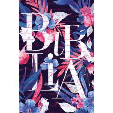 Imagem de Livro - Biblia Nvt 960 Aroma Azul E Pink - Letra Normal - SANKTO BIBLI