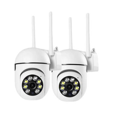 Imagem de Câmera IP Wi-Fi 8MP 2.4G Com Zoom 5X Para Monitoramento Interno, Alarm