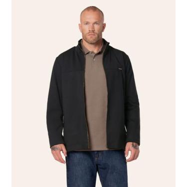 Imagem de Jaqueta Masculina Ponto Roma Com Bolso Diametro Preto, P, Preto