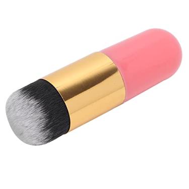 Imagem de Pincel de base, pincel cosmético de bochecha para maquiagem diária Ouro rosa