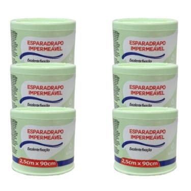 Imagem de Esparadrapo 2,5cm X 9cm Kit com 6 Unidades
