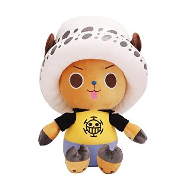 Imagem de Boneco de pelúcia Tony Tony Chopper de pelúcia para fãs de anime, pelúcia macia, colecionável, 30 cm (branco)