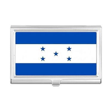 Imagem de Porta-cartões de visita com bandeira nacional da América do Norte de Honduras