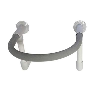 Imagem de Perco de chuveiro de papagaio de pássaro FeatherSmartFeatherSmart Bird Parrot Shower Perch Large Round branco V02