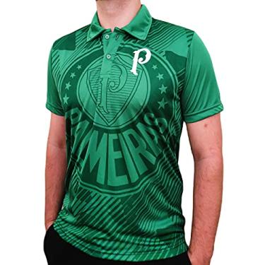 Imagem de Camisa Palmeiras Polo Verde Símbolo Effect Oficial Tamanho:P;Cor:Verde
