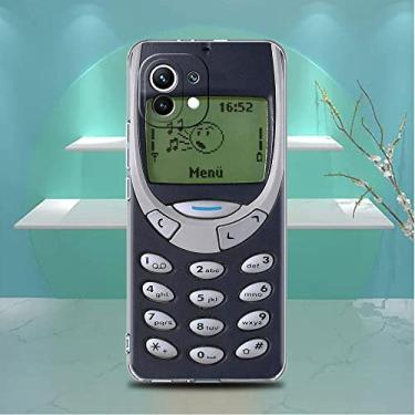 Imagem de Estojo transparente para Xiaomi Mi Poco X3 NFC M3 Pro F3 F1 11 Lite 12 Nota 10 11T 9T Capa de telefone transparente Cassete de fita magnética de rádio, C1, para Pocophone F1