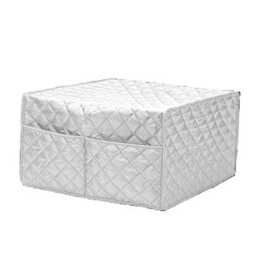 Imagem de Bothyi Capas para micro-ondas forno torrador protetor externo capa protetora resistente ao calor protetor de bancada torradeira forno capa de forno, cinza