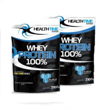 Imagem de Whey Protein 100% 4,2Kg Healthtime (2 Refis) - Health Time