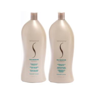 Imagem de Kit Senscience Silk Moisture - Shampoo 1000ml E Condicionador 1000ml