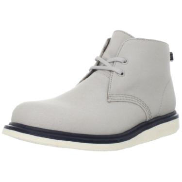 Imagem de Dr. Martens Bota masculina Nixon, Tela fina cinza, 10