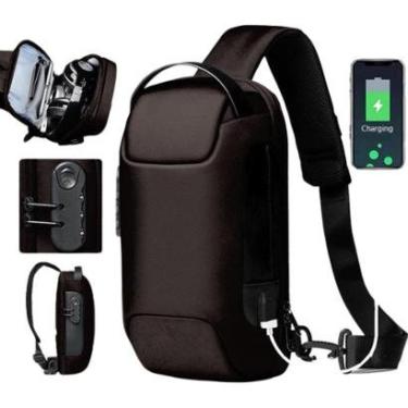 Imagem de Mochila Masculina Transversal De Ombro Sholderbag Pochete-Masculino