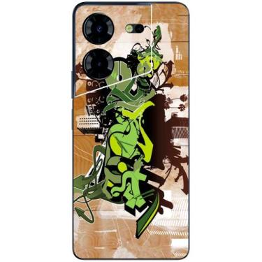 Imagem de Capa Adesivo Skin072 Verso Para Tecno Pova 5 4G (2023) - KawaSkin