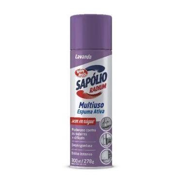 Imagem de SAPOLIO RADIUM ESPUMA AEROSOL 300ml LAVANDA - BOMBRIL