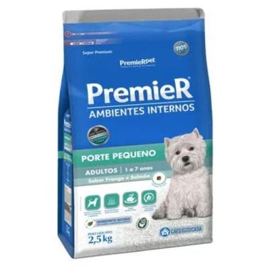 Imagem de Ração Premier Ambientes Internos Adultos Raças Pequenas Frango e Salmã