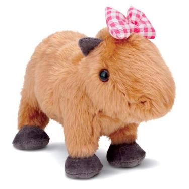 Imagem de Capivara De Pelúcia Decorativo Presente Filó Famosa Adorável - Cortex 