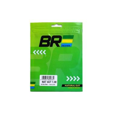 Imagem de Corda de Tênis BR Pro String Natural Gut 1,30 mm - 2 un 6m