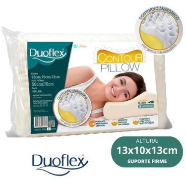 Imagem de Travesseiro Contour Pillow Duoflex - Ortopédico Cervical -  Perfil Ana