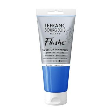 Imagem de Tinta Acrílica Flashe Lefranc 80ml 064 Cobalt Blue Hue - Lefranc Bourg