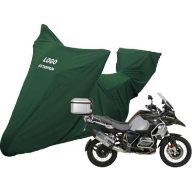 Imagem de Capa Contra Riscos Moto Bmw R 1200GS Adventure Top Case - Mz, Verde