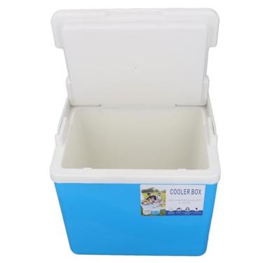 Imagem de Caixa Térmica Isolada Altamente Eficiente Com Alça 10L EPS Cooler para Acampamento, Piquenique, Pesca (Azul)