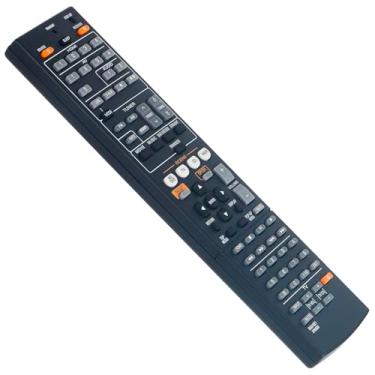 Imagem de Allimity Controle remoto de substituição RAV491 ZF30320 adequado para receptor AV Yamaha HTR-3066 HTR-3066BL HTR-4064 HTR-4064BL HTR-4066 HTR-6063 RX-V373BL RX-V375 RX-V375BL L RX-V4 71 RX-V471BL