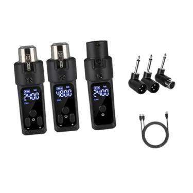 Imagem de menolana Transmissor de microfone recarregável, estabilidade, alcance de 30m, redução de ruído para de microfone sem fio, misturador de áudio, Possui Modo de Microfone Dinâmico