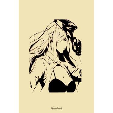 Imagem de Bishamon Noragami Notebook: Lined College Ruled Paper, Journal, Matte Finish Cover, 6x9 120 Pages, Diary, Planner