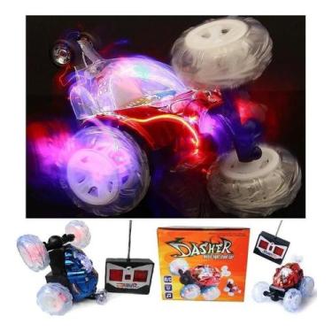 Imagem de Carrinho Controle Remoto 360 Maluco Luzes Musica Som Full - toys