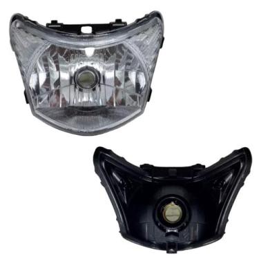 Imagem de Farol Bloco Optico Moto c 100 Biz Ks/es - Biz 110 - Biz 125 Ks/es/ex -