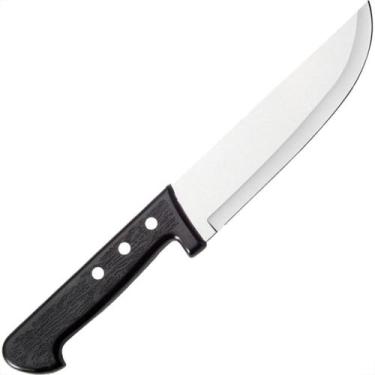 Imagem de Faca Tramontina Cozinha Inox 6'' Cabo Preto 22921/006 - TRAMONTINA CUT