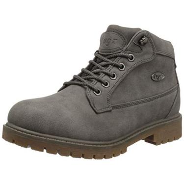 Imagem de Lugz Bota feminina de cano médio, Carvão/Goma de, 10