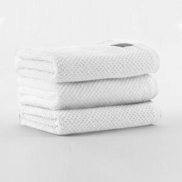 Imagem de Kit Pano de Prato Atoalhado 3 peças 100% algodão - Buddemeyer, BRANCO