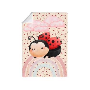 Imagem de Manta Cobertor De Bebê Estampada 1,80 x 1m Menina e Menino Cobertinha 
