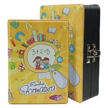 Imagem de Álbum Maleta Formatura Infantil Escolar Abc 100 Fotos 10x15