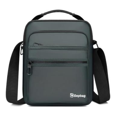 Imagem de Sholder Bag Masculina Alça Transversal Lateral de Mão Impermeável Casual Estilosa Bolsa Esportiva Fitness Festa Moda (Verde)