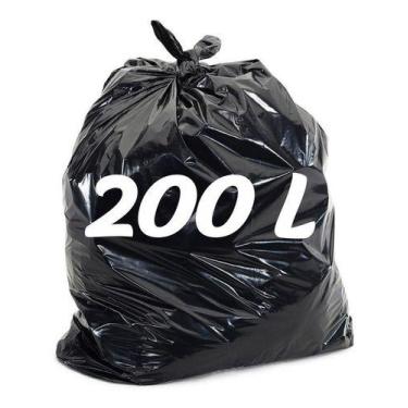 Imagem de Saco De Lixo Reforçado 200 Litros - 100 Unidades - Micra P6 - HIGIPACK
