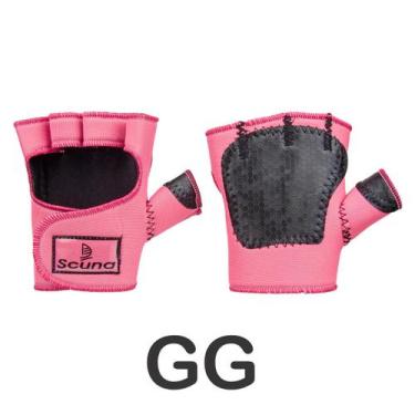 Imagem de Luva para Musculação Academia Ginástica em Neoprene Rosa - SCUNA, GG