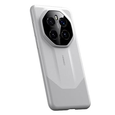 Imagem de FWYANZH Capa de couro para Honor Magic 7 Pro/7, capa de proteção de lente de câmera reforçada, ajuste fino, ultrafina, minimalista, à prova de choque, estilo comercial, branca, 7Pro