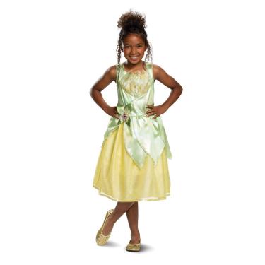 Imagem de Fantasia Disney Princess Tiana Classic para meninas da Disguise