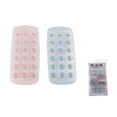 Imagem de Forma De Gelo Em Plastico Com Fundo De Silicone 24*12cm - FGE-13