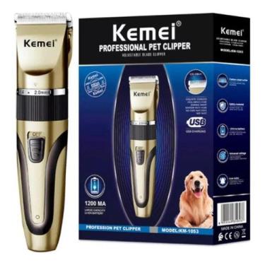 Imagem de Máquina Kemei Km 1053 Pet Animais Cães Gatos Profissional Co - alfasho